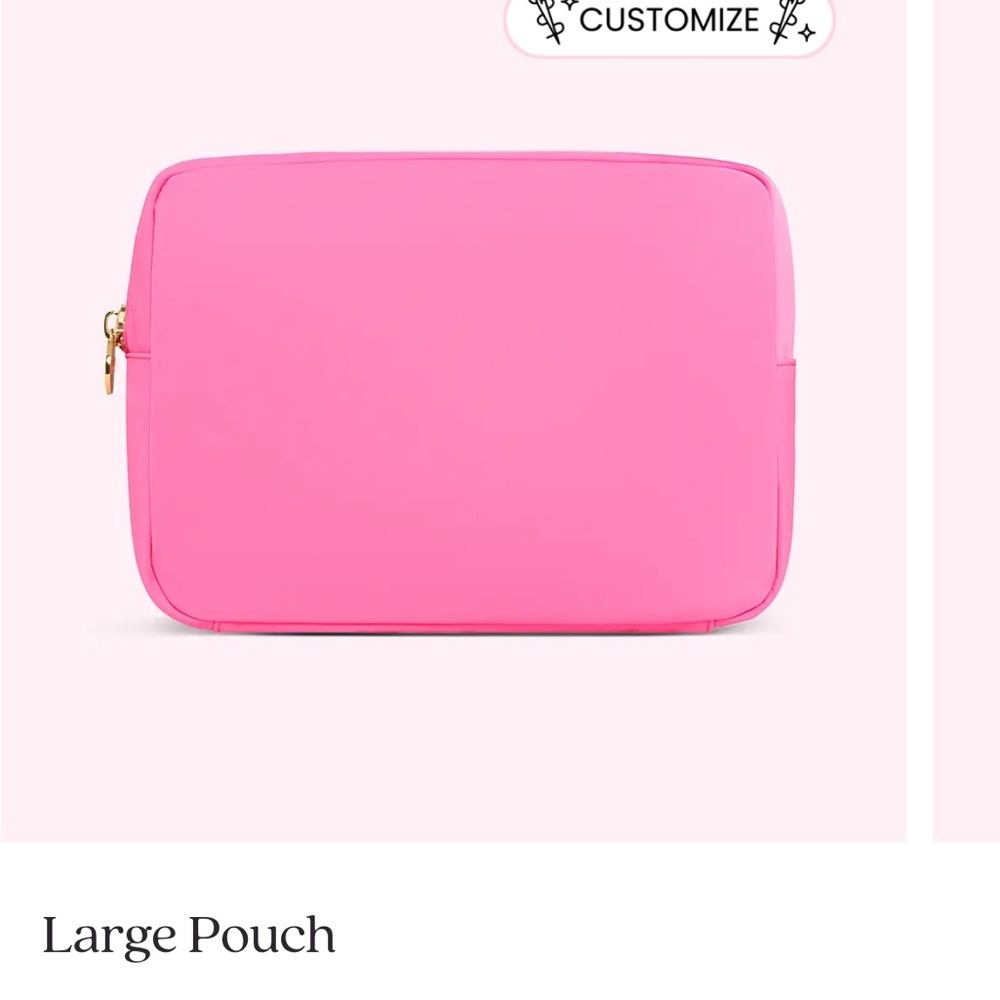 NWT ✅ Stoney clover Large pouch Bubblegum